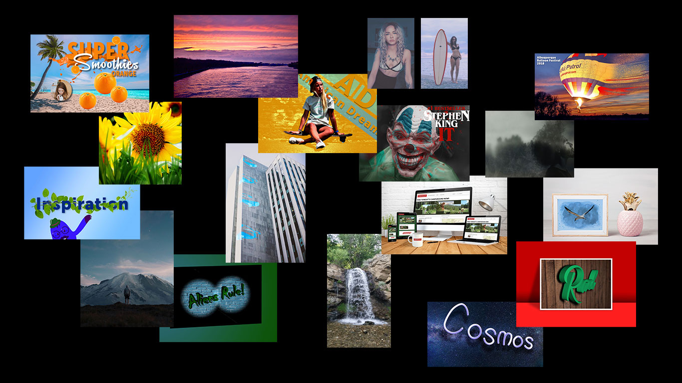 advanced photoshop project image collage